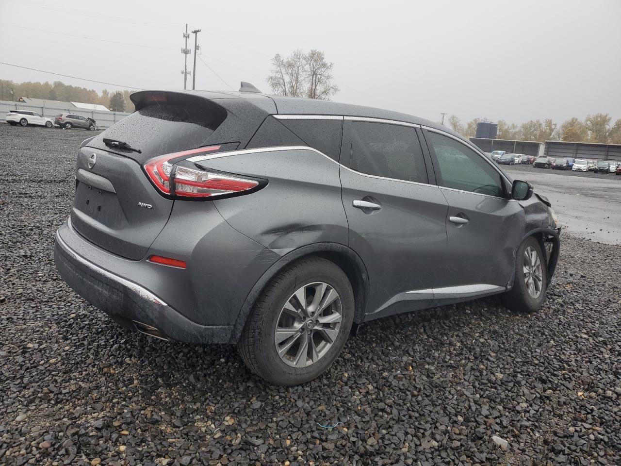 2017 Nissan Murano VIN 5N1AZ2MH3HN134114 Copart auction photo, side / undercarriage damage thumbnail 3