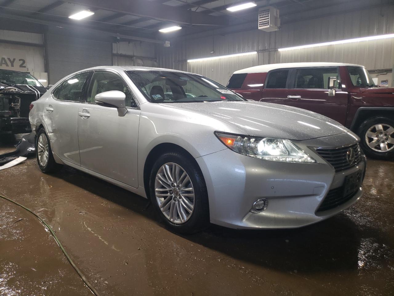 2015 Lexus ES VIN JTHBK1GG7F2196476 Copart auction photo, rear end / side damage thumbnail 4