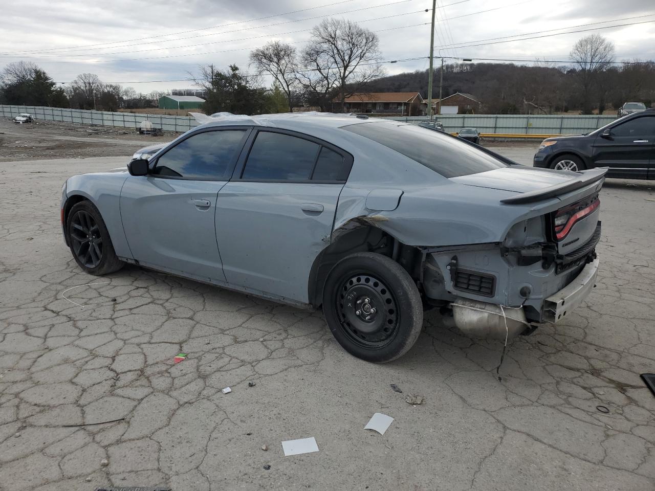2021 Dodge Charger VIN 2C3CDXBG8MH656344 Copart auction photo, rear end damage thumbnail 2