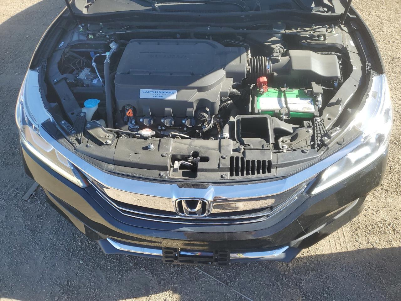 2016 Honda Accord VIN 1HGCR3F0XGA008706 Copart auction photo, rear end damage thumbnail 13