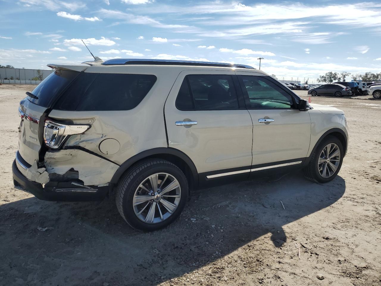 2018 Ford Explorer VIN 1FM5K7FH2JGC12361 Copart auction photo, front end / side damage thumbnail 3