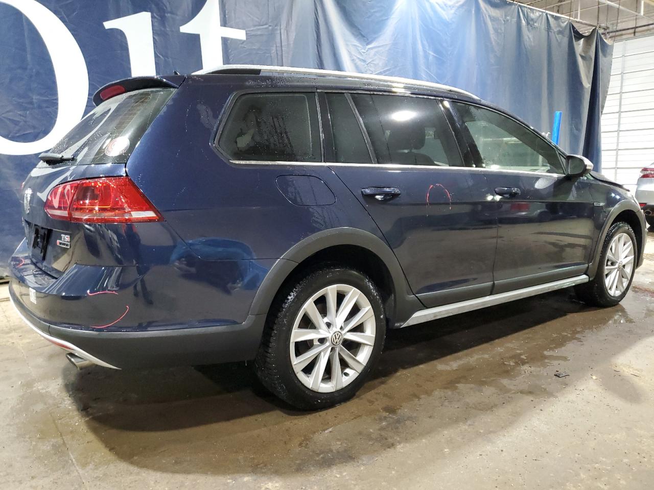 2017 Volkswagen Golf VIN 3VWH17AU6HM509266 Copart auction photo, front end damage thumbnail 3