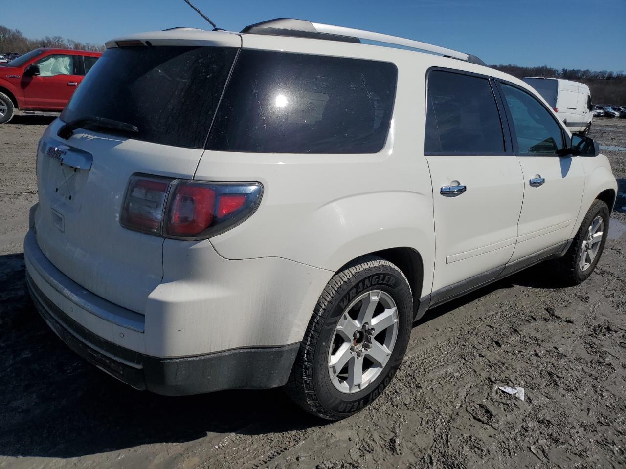 2013 GMC Acadia VIN 1GKKRNED1DJ151568 Copart auction photo, side / front end damage thumbnail 3