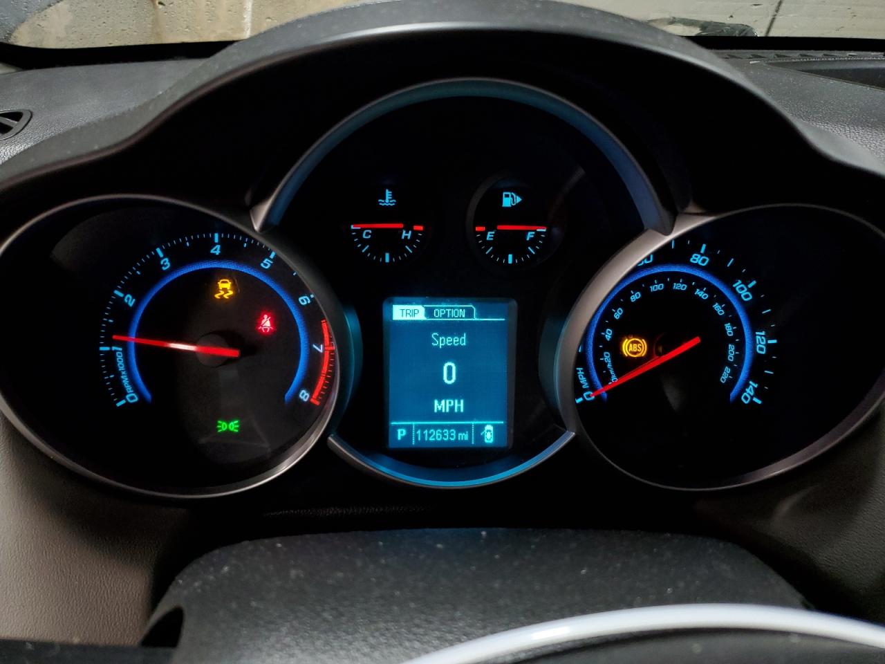 2013 Chevrolet Cruze VIN 1G1PA5SH7D7128267 Copart auction photo, side / front end damage thumbnail 9