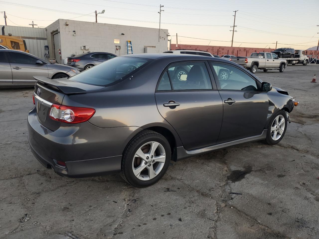 2012 Toyota Corolla VIN 5YFBU4EE7CP037727 Copart auction photo, front end damage thumbnail 3