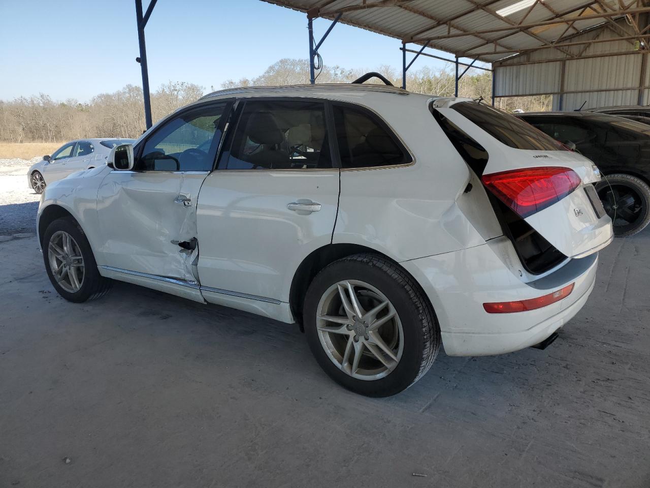 2016 Audi Q5 VIN WA1L2AFP0GA078813 Copart auction photo, top/roof / side damage thumbnail 2