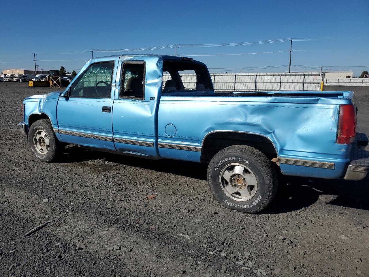 1995 GMC Sierra VIN 2GTEK19K1S1548851 Copart auction photo, all over damage thumbnail 2