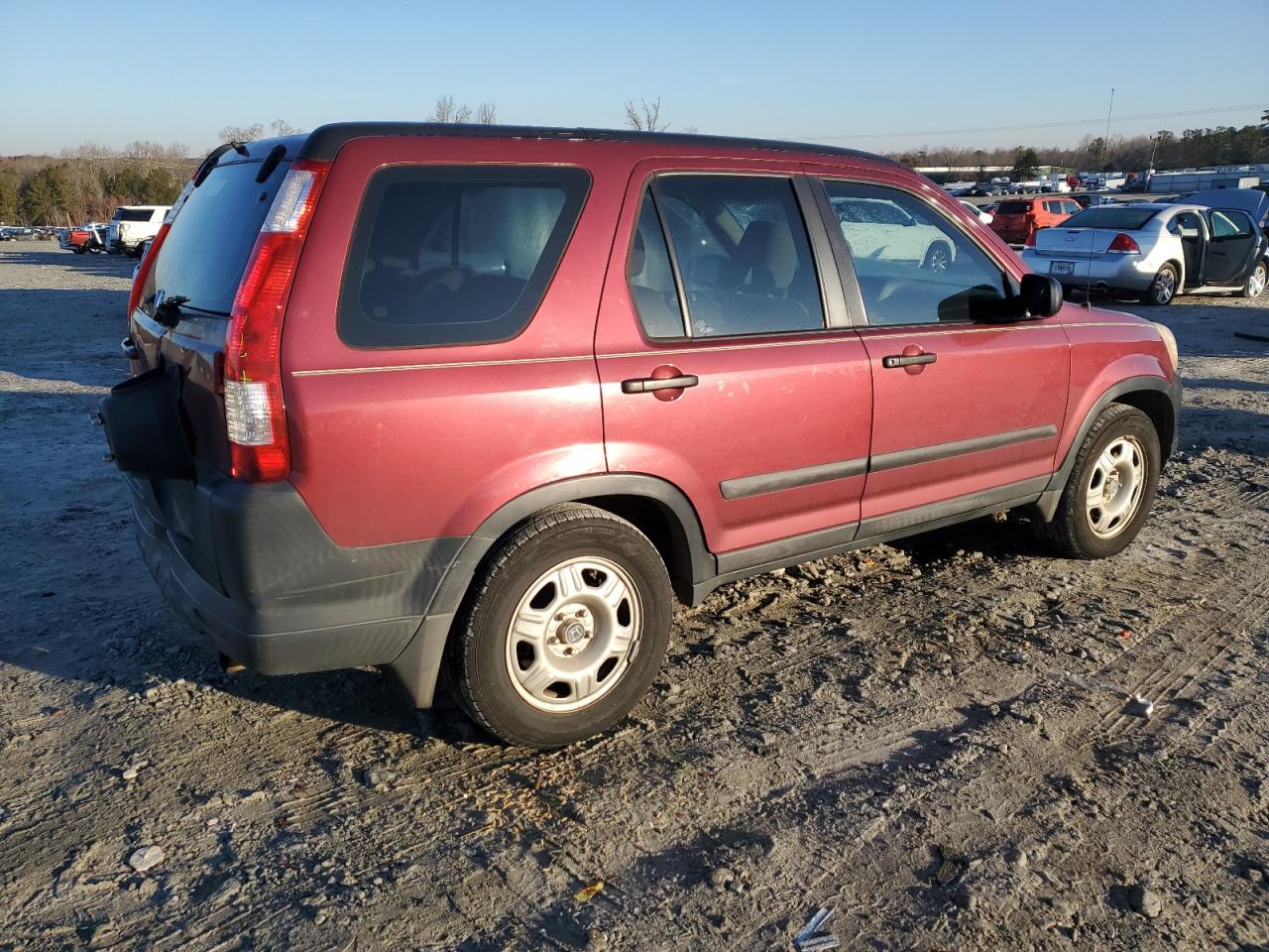 2005 Honda CR-V VIN SHSRD685X5U306459 Copart auction photo, rear end / minor dent/scratches damage thumbnail 3