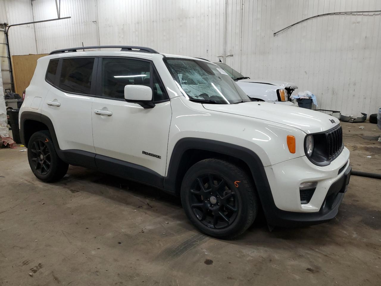 2020 Jeep Renegade VIN ZACNJBBB6LPL46157 Copart auction photo, front end / side damage thumbnail 4