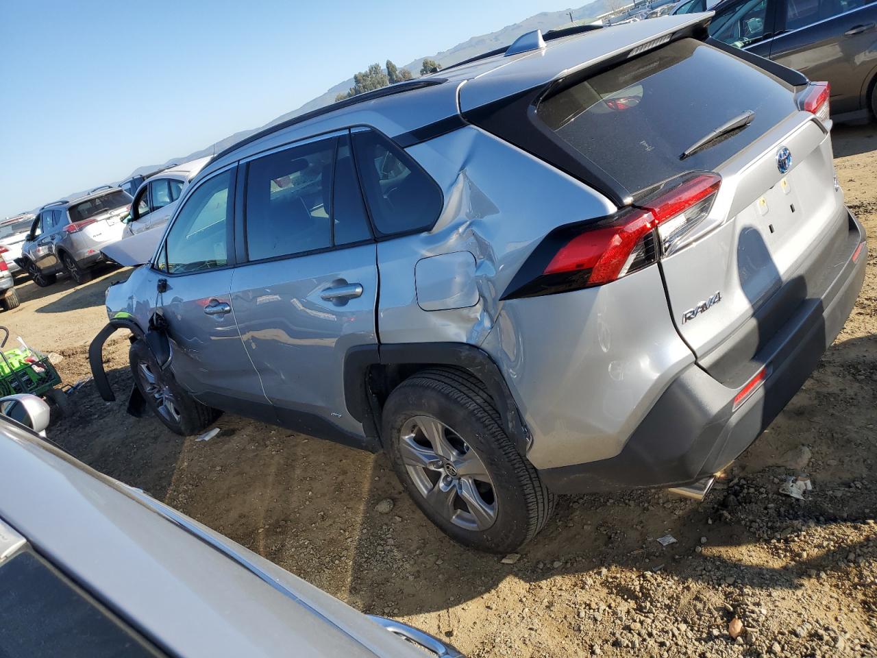 2023 Toyota RAV 4 VIN JTMRWRFV0PD193251 Copart auction photo, front end / minor dent/scratches damage thumbnail 2
