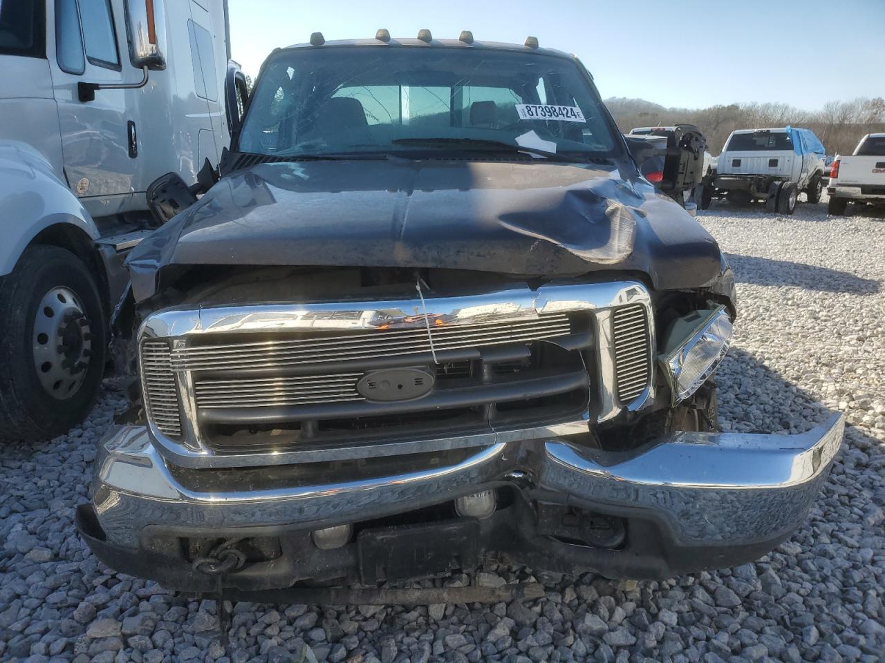 2004 Ford F350 VIN 1FTSW31P74ED35978 Copart auction photo, all over damage thumbnail 5