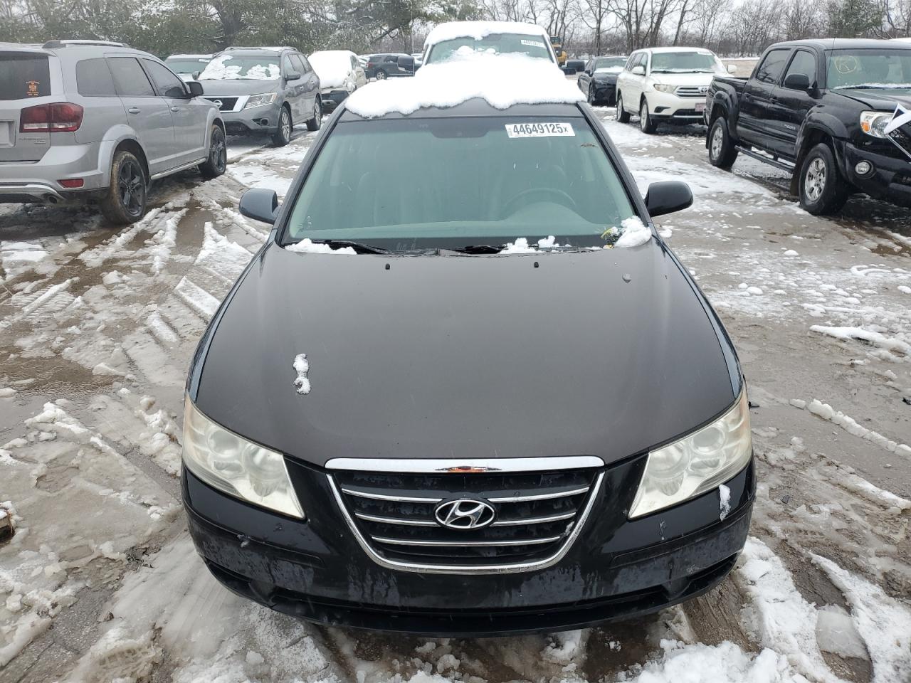 2009 Hyundai Sonata VIN 5NPEU46F39H564559 Copart auction photo, side damage thumbnail 5