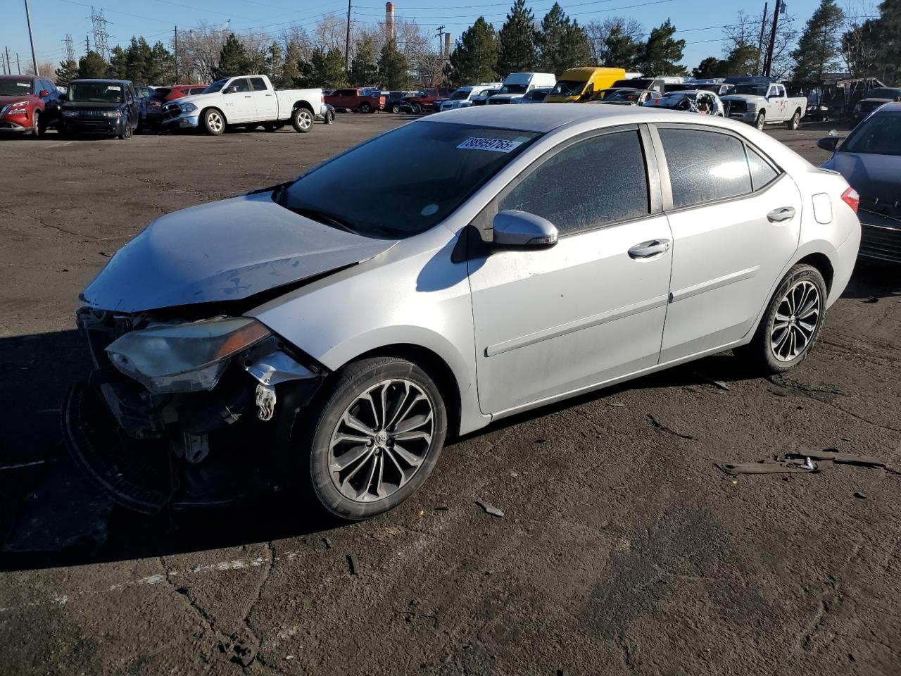 2016 Toyota Corolla VIN 5YFBURHE2GP389953