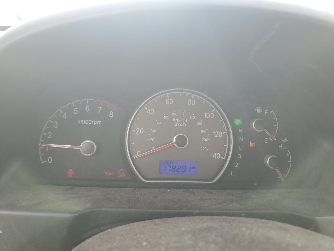 2008 Hyundai Elantra VIN KMHDU46D08U431705 Copart auction photo, rear end / front end damage thumbnail 9
