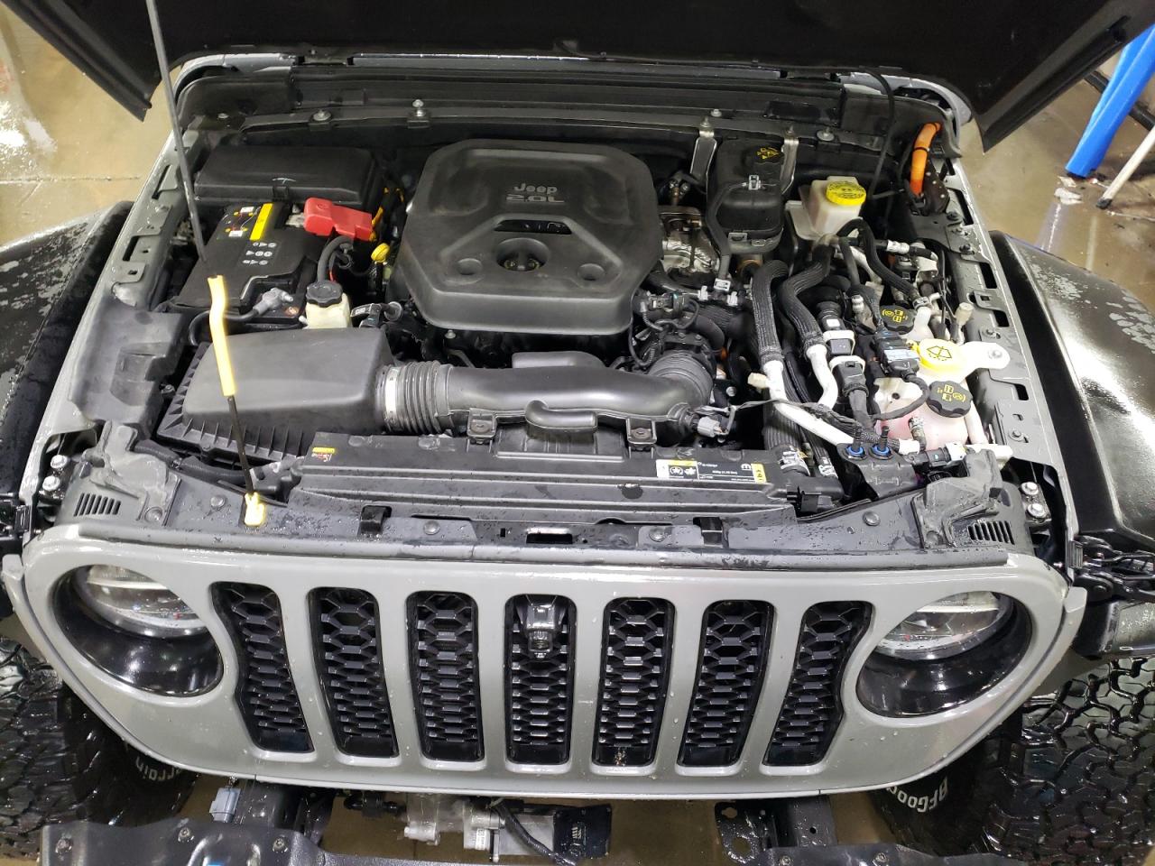 2021 Jeep Wrangler VIN 1C4JJXR61MW723876 Copart auction photo, mechanical damage thumbnail 11