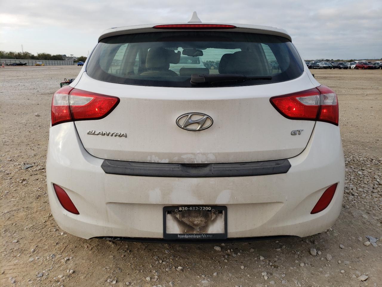2013 Hyundai Elantra VIN KMHD35LE9DU066165 Copart auction photo, all over damage thumbnail 6