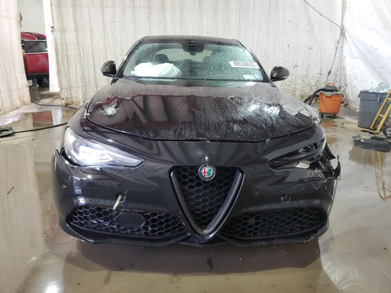 2017 Alfa Romeo Giulia VIN ZARFAEENXH7541591 Copart auction photo, front end damage thumbnail 5