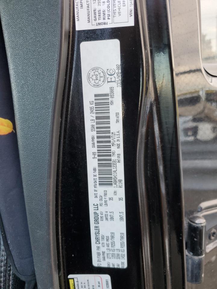 2010 Jeep Wrangler VIN 1J4BA5H11AL123591 Copart auction photo, front end / hail damage thumbnail 15