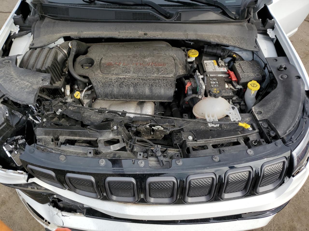 2022 Jeep Compass VIN 3C4NJDCB6NT148140 Copart auction photo, front end damage thumbnail 11