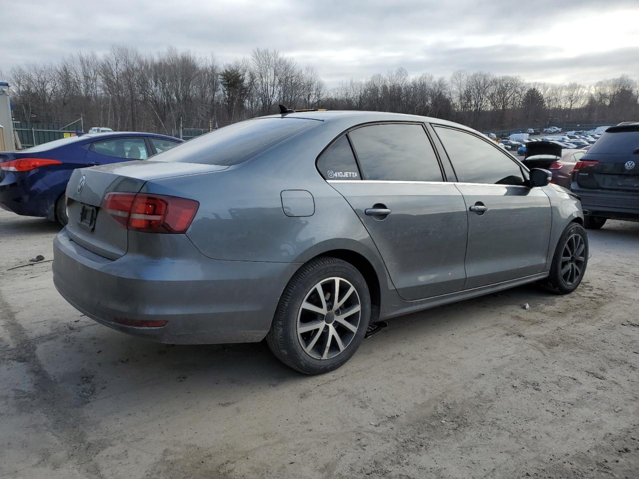 2017 Volkswagen Jetta VIN 3VWDB7AJ8HM291011 Copart auction photo, front end damage thumbnail 3