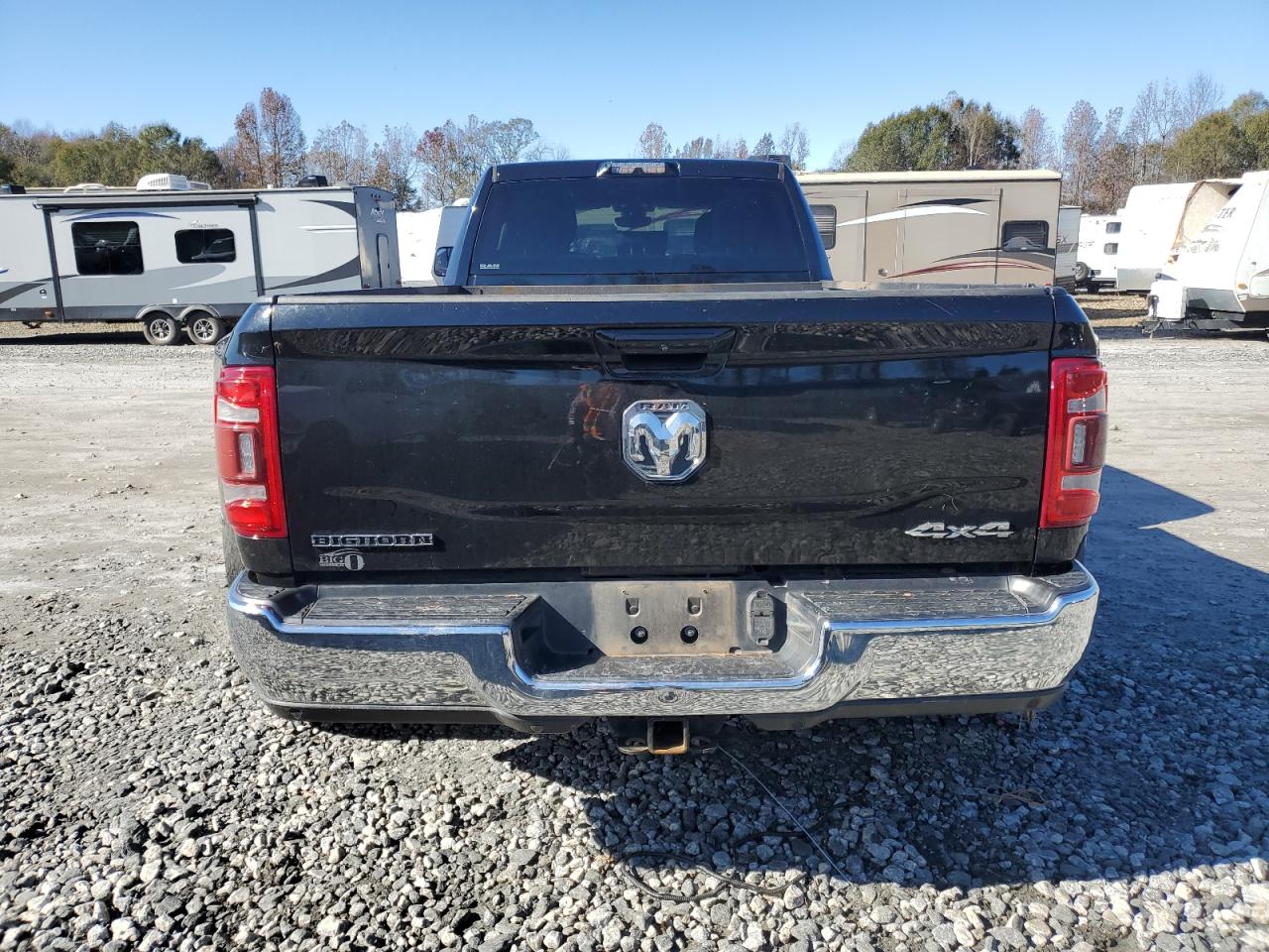 2020 RAM 3500 VIN 3C63RRHL3LG239264 Copart auction photo, top/roof damage thumbnail 6