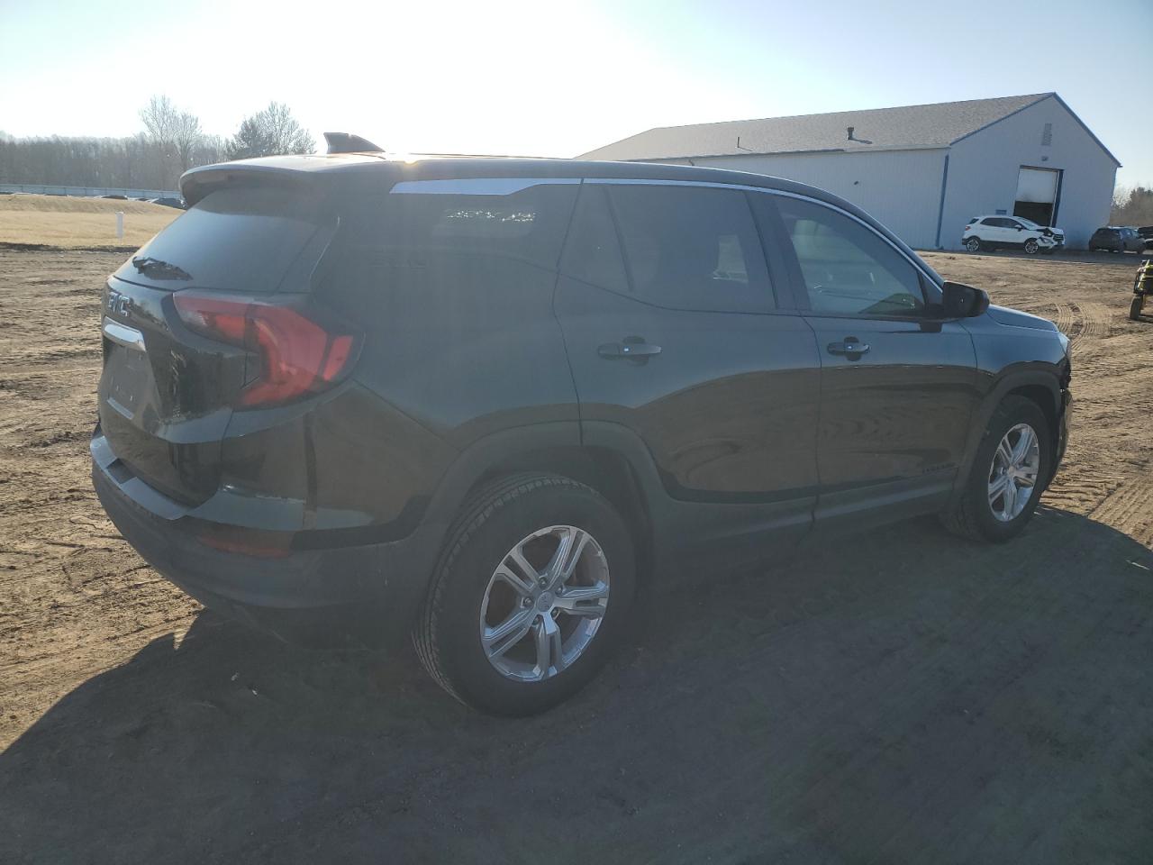 2019 GMC Terrain VIN 3GKALMEVXKL182727 Copart auction photo, front end / side damage thumbnail 3