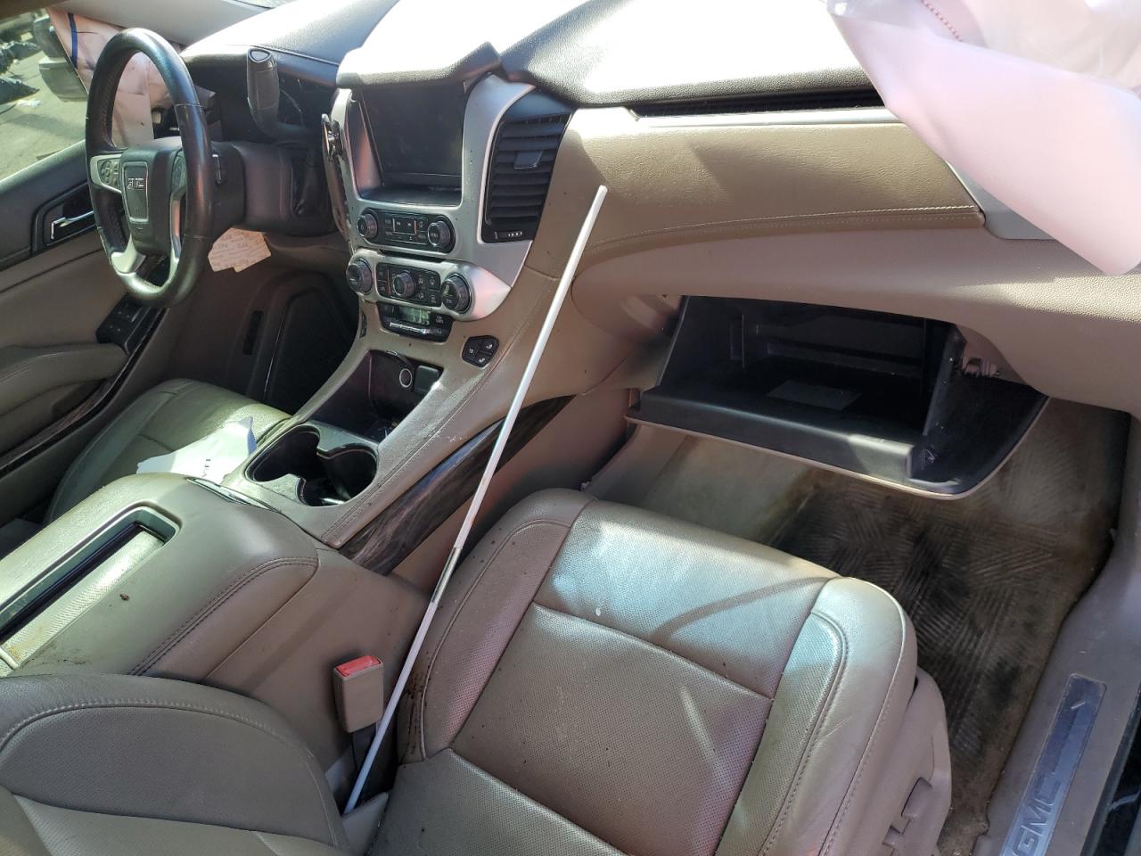 2015 GMC Yukon VIN 1GKS2BKC4FR258133 Copart auction photo, side / rear end damage thumbnail 8