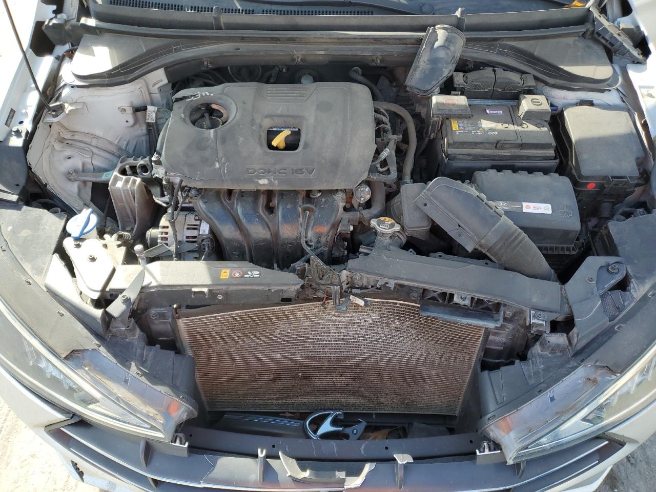 2019 Hyundai Elantra VIN 5NPD74LF3KH490329 Copart auction photo, front end damage thumbnail 12
