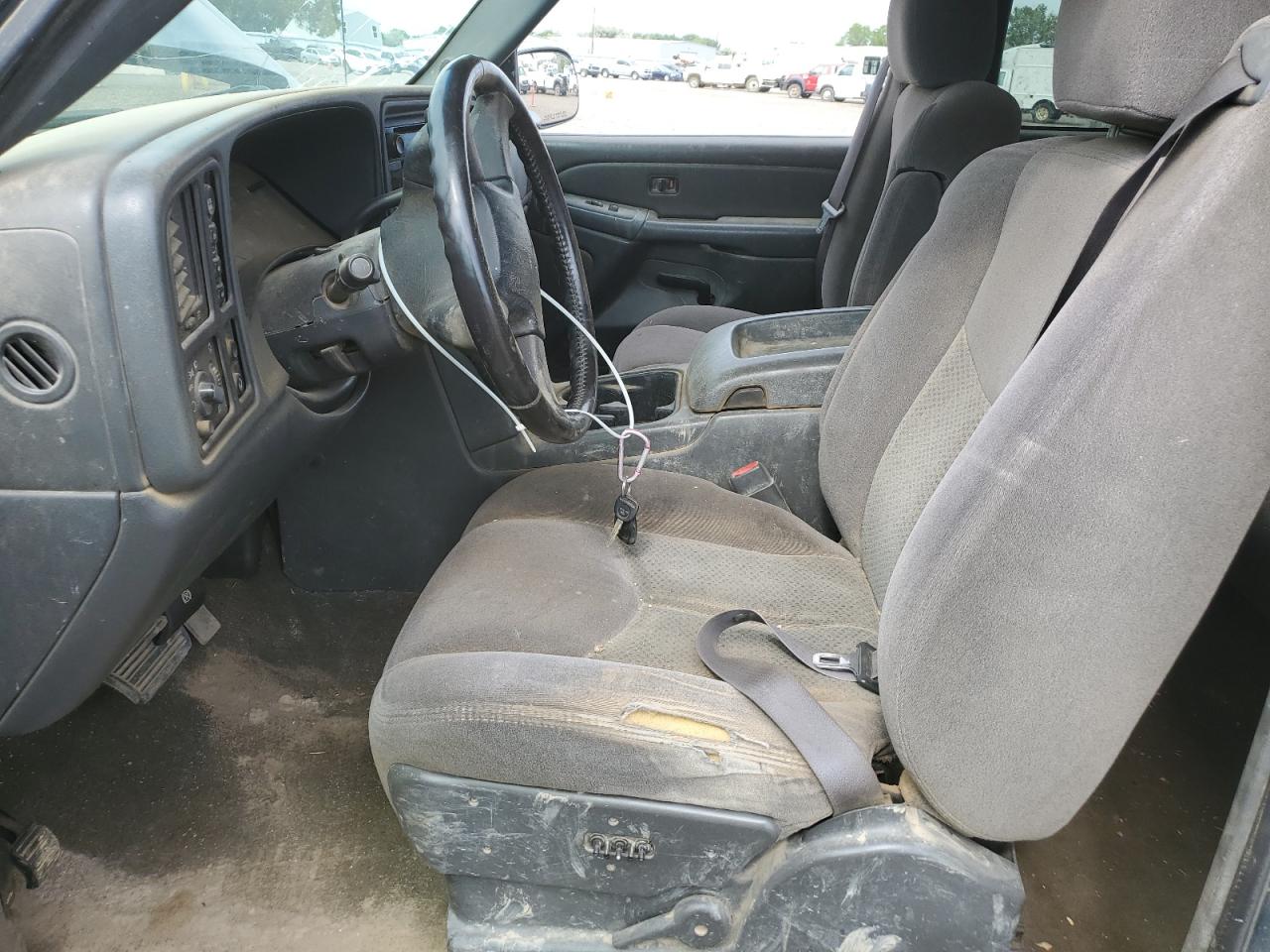 2006 Chevrolet Silverado VIN 1GCEK19B26Z224062 Copart auction photo, burn - engine / side damage thumbnail 7