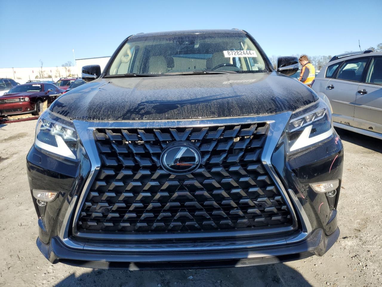 2021 Lexus GX VIN JTJAM7BX8M5278954 Copart auction photo, side damage thumbnail 5