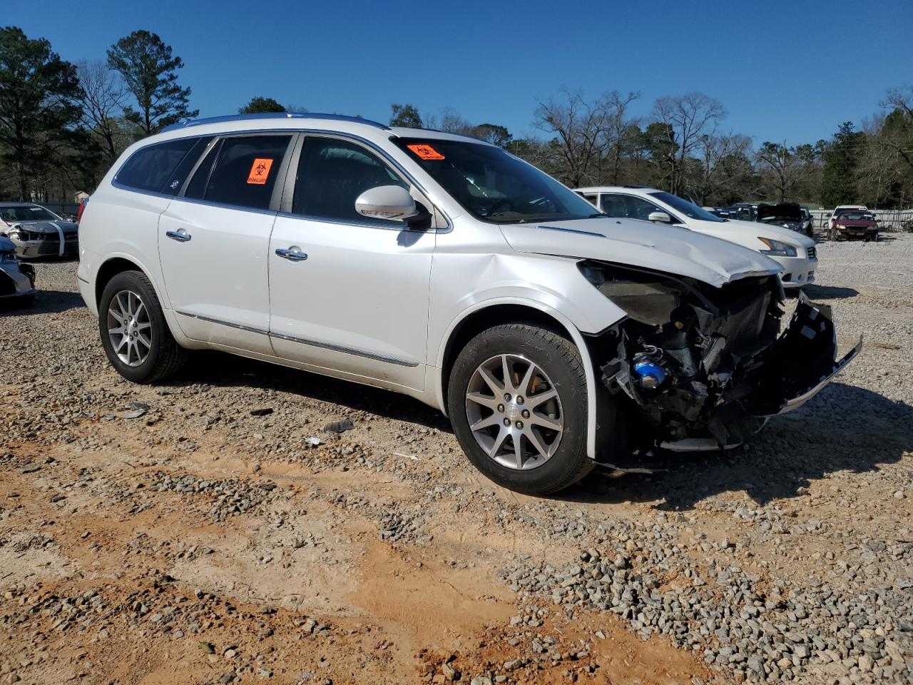 2016 Buick Enclave VIN 5GAKRBKD8GJ312065 Copart auction photo, front end damage thumbnail 4