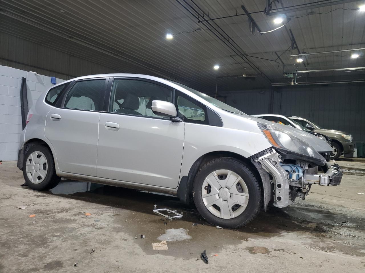 2012 Honda Fit VIN JHMGE8H32CS004555 Copart auction photo, front end / minor dent/scratches damage thumbnail 4