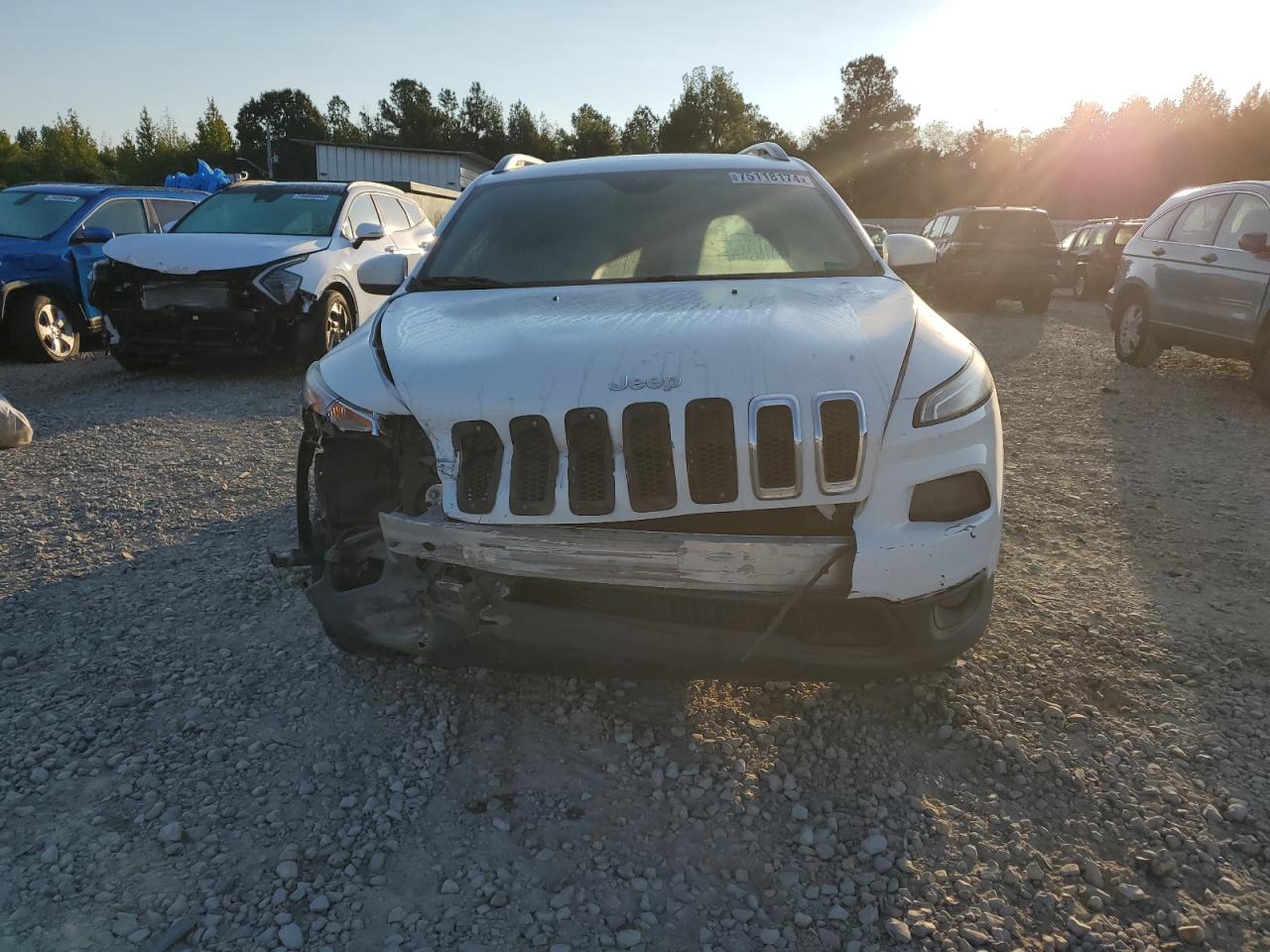 2016 Jeep Grand Cherokee VIN 1C4PJLCB5GW282508 Copart auction photo, all over damage thumbnail 5