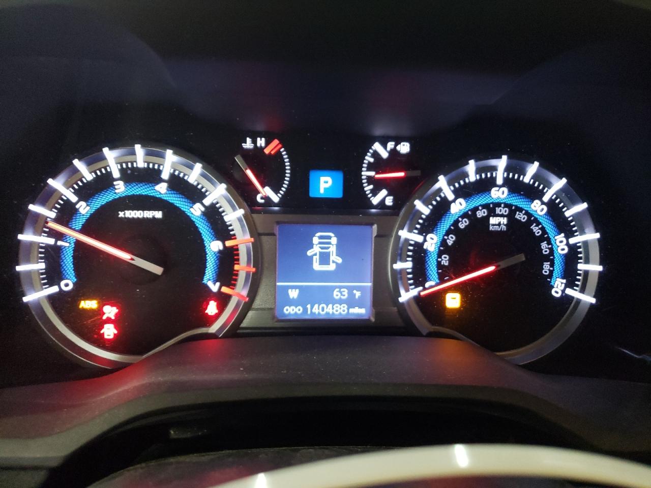 2014 Toyota 4Runner VIN JTEBU5JR9E5180382 Copart auction photo, front end / undercarriage damage thumbnail 9