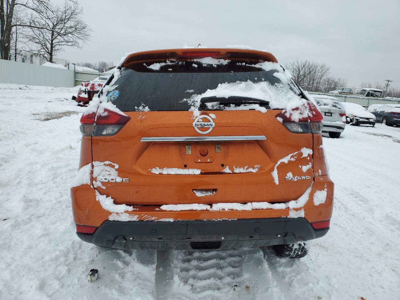 2019 Nissan Rogue VIN 5N1AT2MV0KC701843 Copart auction photo, all over / undercarriage damage thumbnail 6