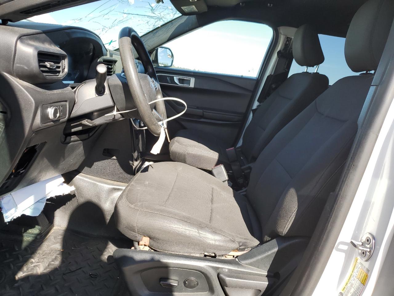 2021 Ford Explorer VIN 1FM5K8AB1MGB83092 Copart auction photo, front end damage thumbnail 7