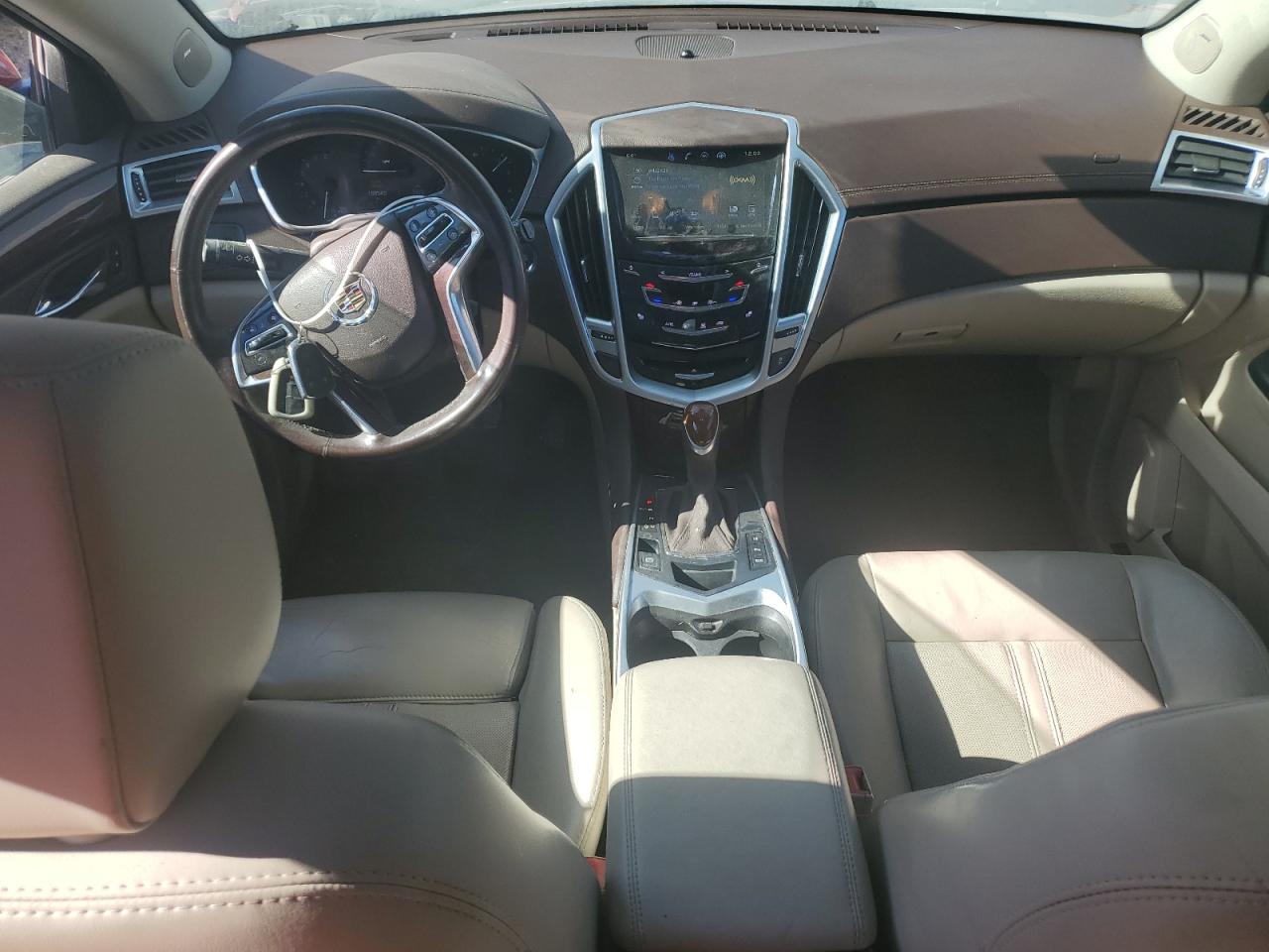 2015 Cadillac SRX VIN 3GYFNFE33FS573584 Copart auction photo, front end damage thumbnail 8