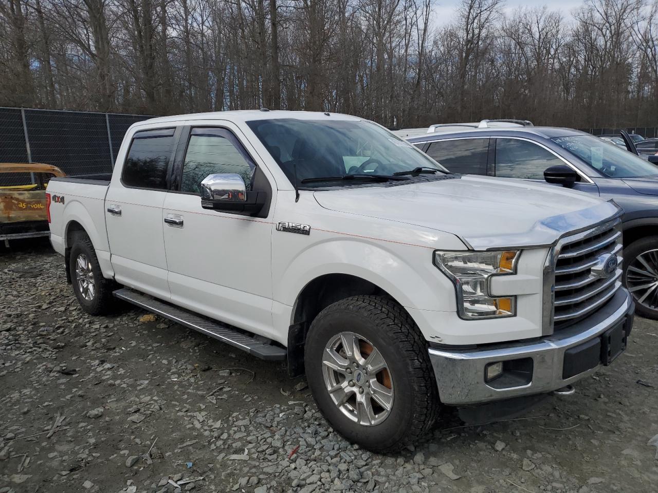 2015 Ford F-150 VIN 1FTEW1E85FFC48386 Copart auction photo, side / undercarriage damage thumbnail 4