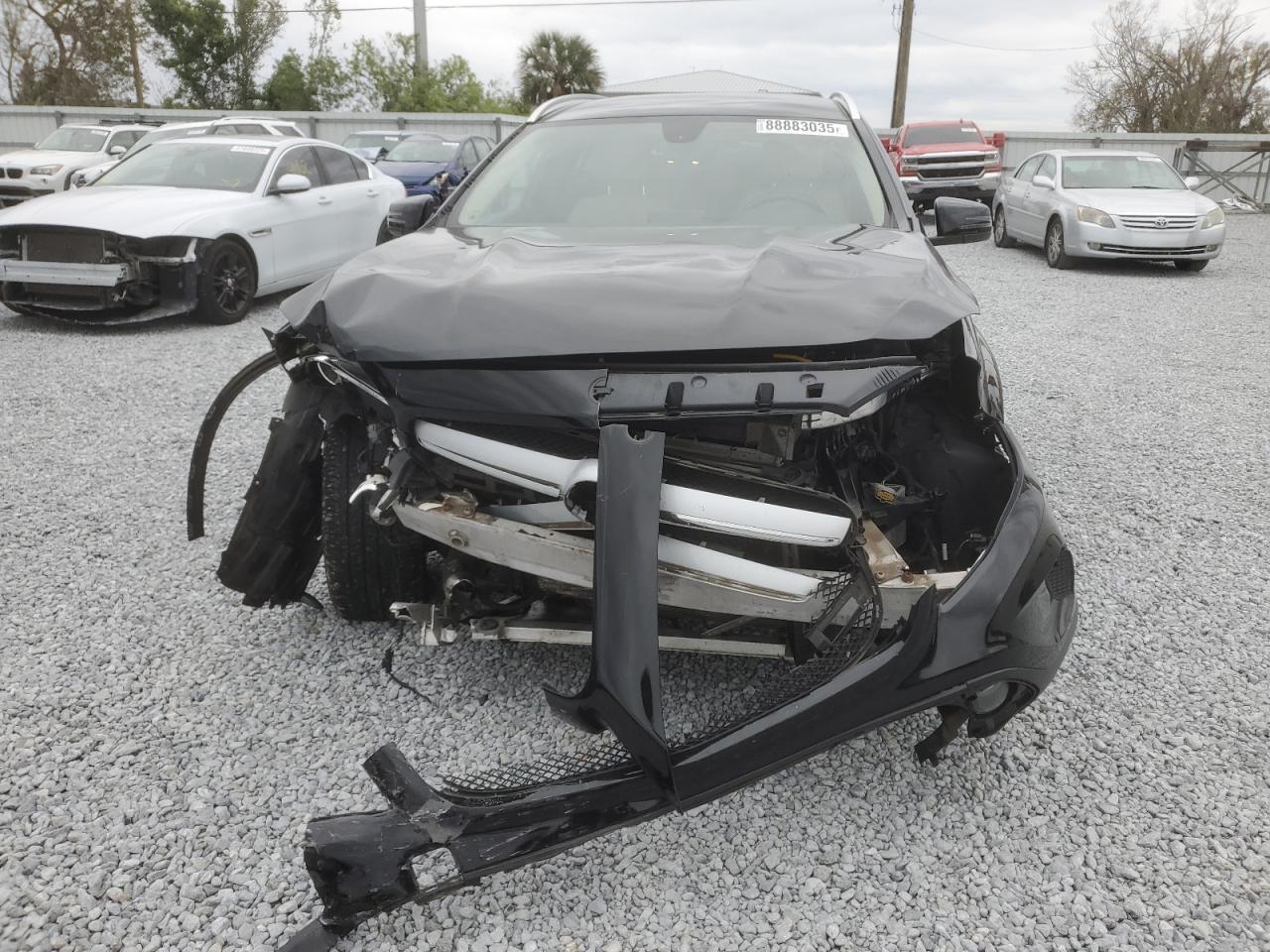 2015 Mercedes-Benz GLA-klasse VIN WDCTG4GB7FJ084161 Copart auction photo, front end damage thumbnail 5