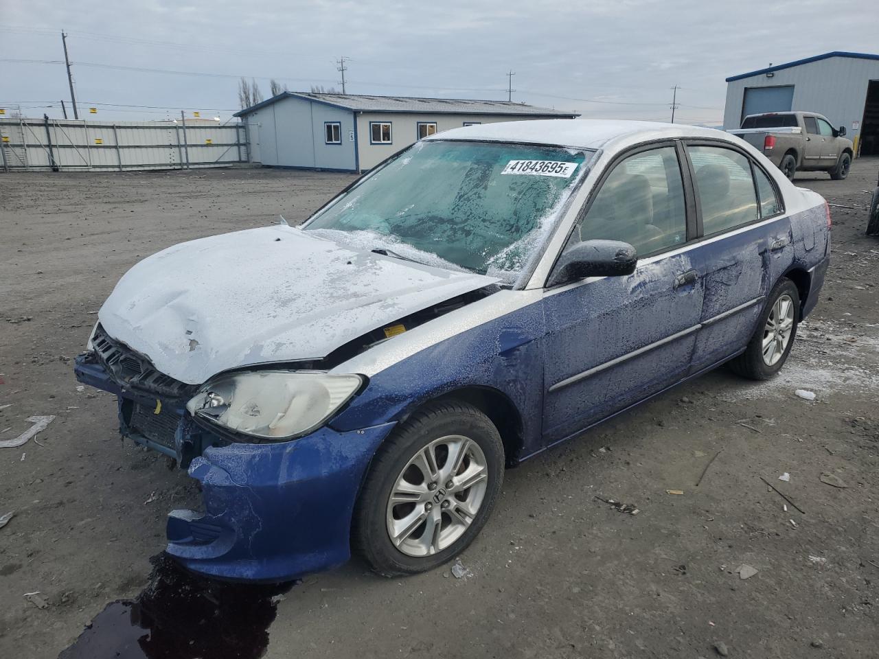 2005 Honda Civic VIN 2HGES16305H505516