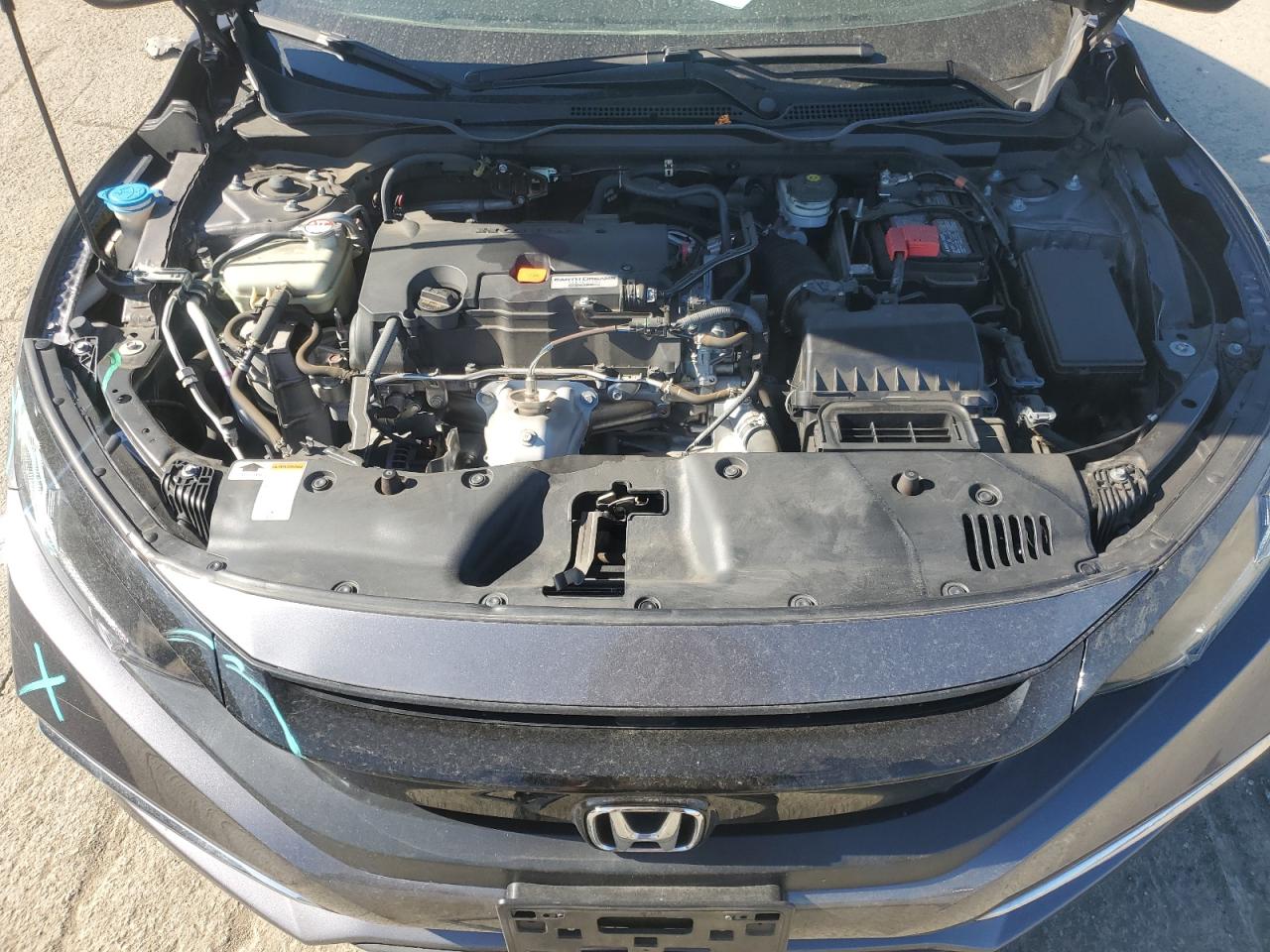 2020 Honda Civic VIN 19XFC2F65LE207889 Copart auction photo, front end damage thumbnail 11