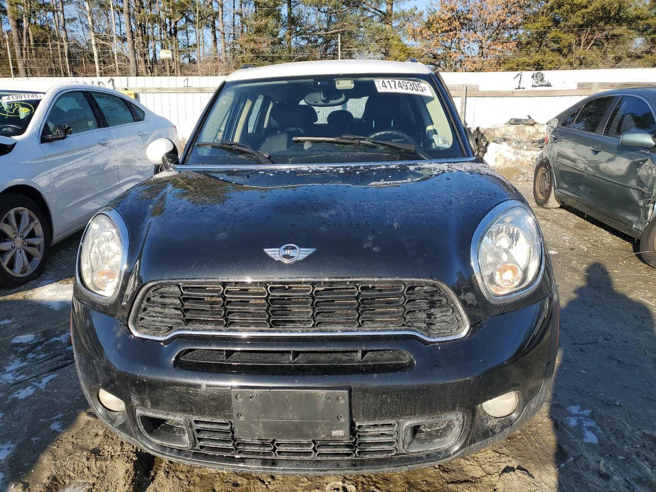 2013 MINI Cooper VIN WMWZC3C54DWP24815 Copart auction photo, side damage thumbnail 5