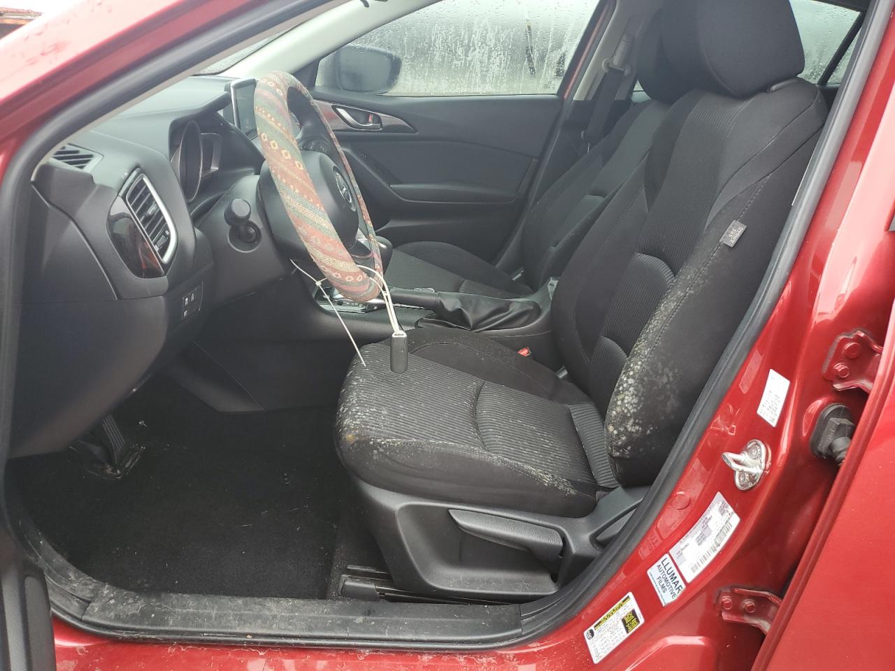 2016 Mazda 3 VIN 3MZBM1K74GM269328 Copart auction photo, water/flood damage thumbnail 7