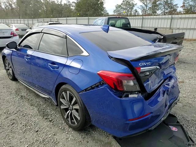 2023 Honda Civic VIN 2HGFE1F75PH301537 Copart auction photo, front end / rear end damage thumbnail 13