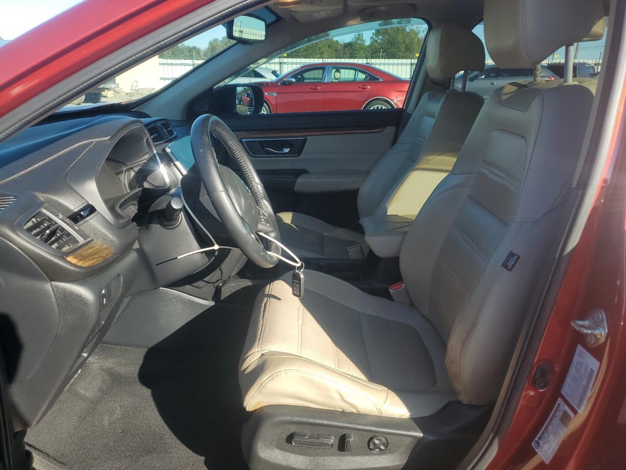 2017 Honda CR-V VIN 5J6RW2H92HL044851 Copart auction photo, rear end / side damage thumbnail 7