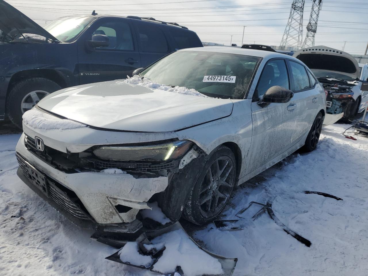 2022 Honda Civic VIN 2HGFE2F58NH579043