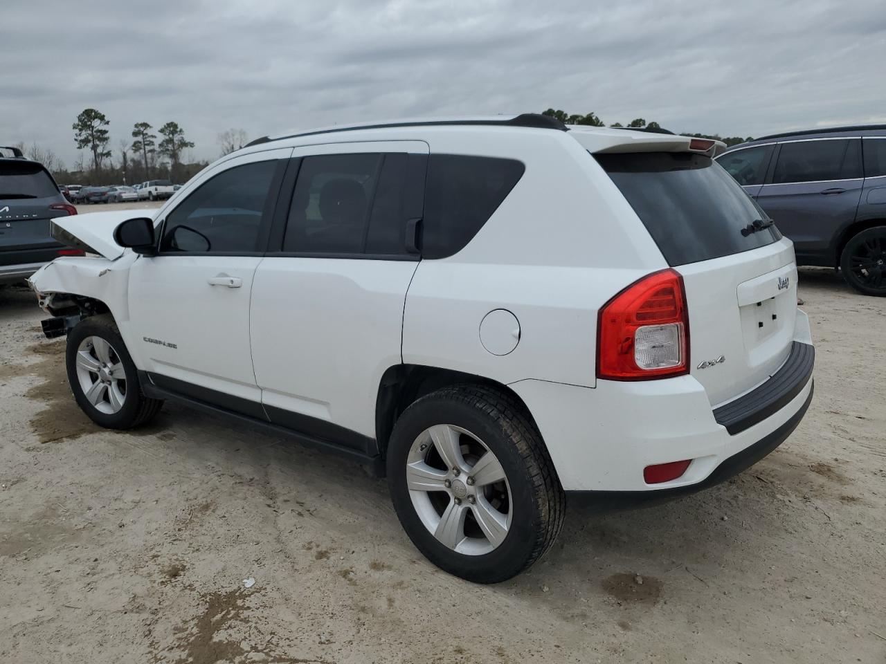 2012 Jeep Compass VIN 1C4NJDBB1CD659629 Copart auction photo, front end / undercarriage damage thumbnail 2