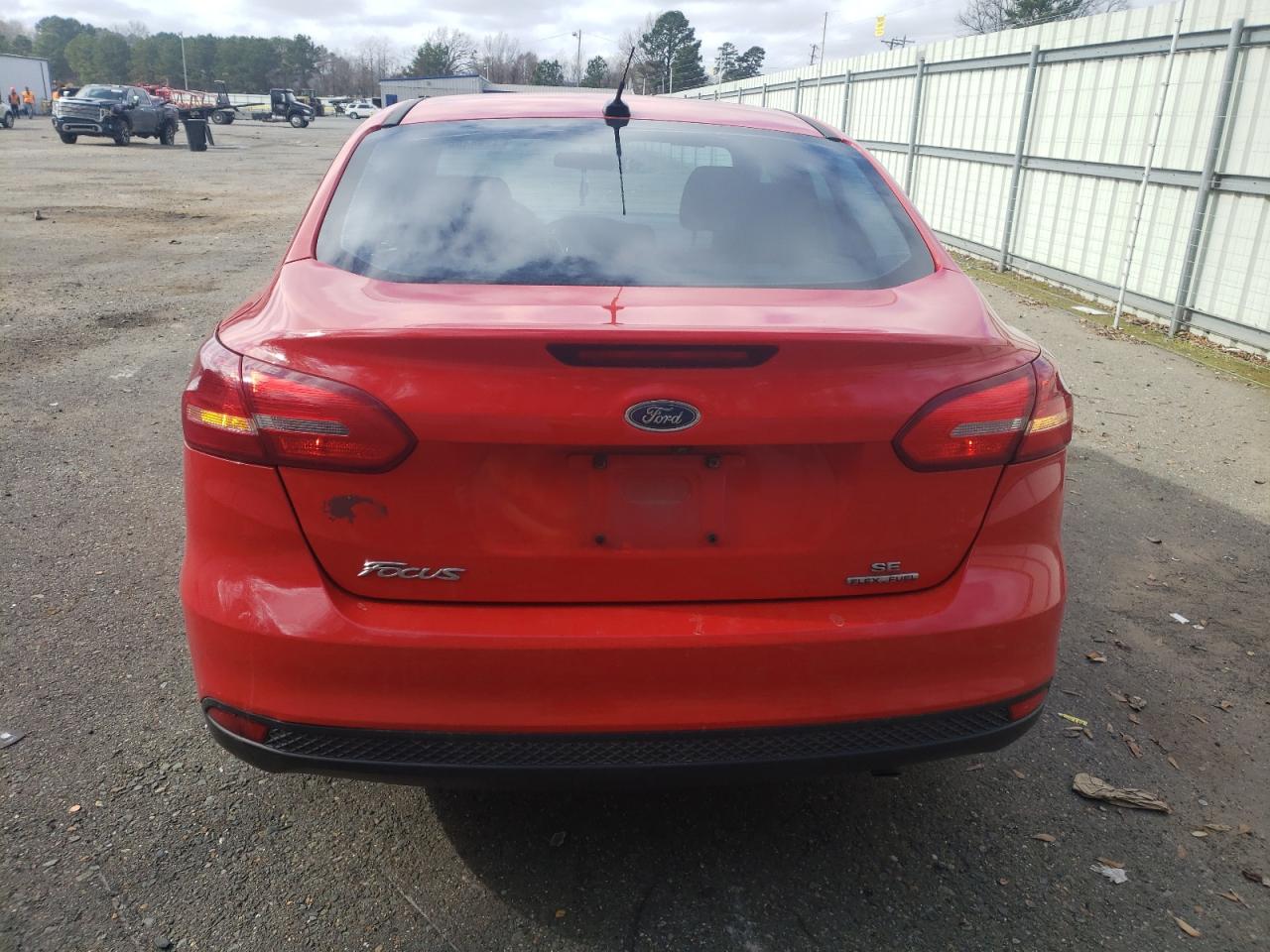 2016 Ford Focus VIN 1FADP3F28GL297282 Copart auction photo, front end damage thumbnail 6
