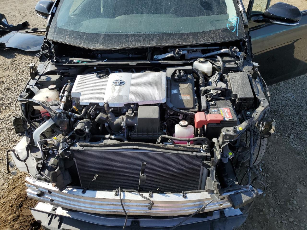 2018 Toyota Prius VIN JTDKARFU7J3062564 Copart auction photo, front end damage thumbnail 11