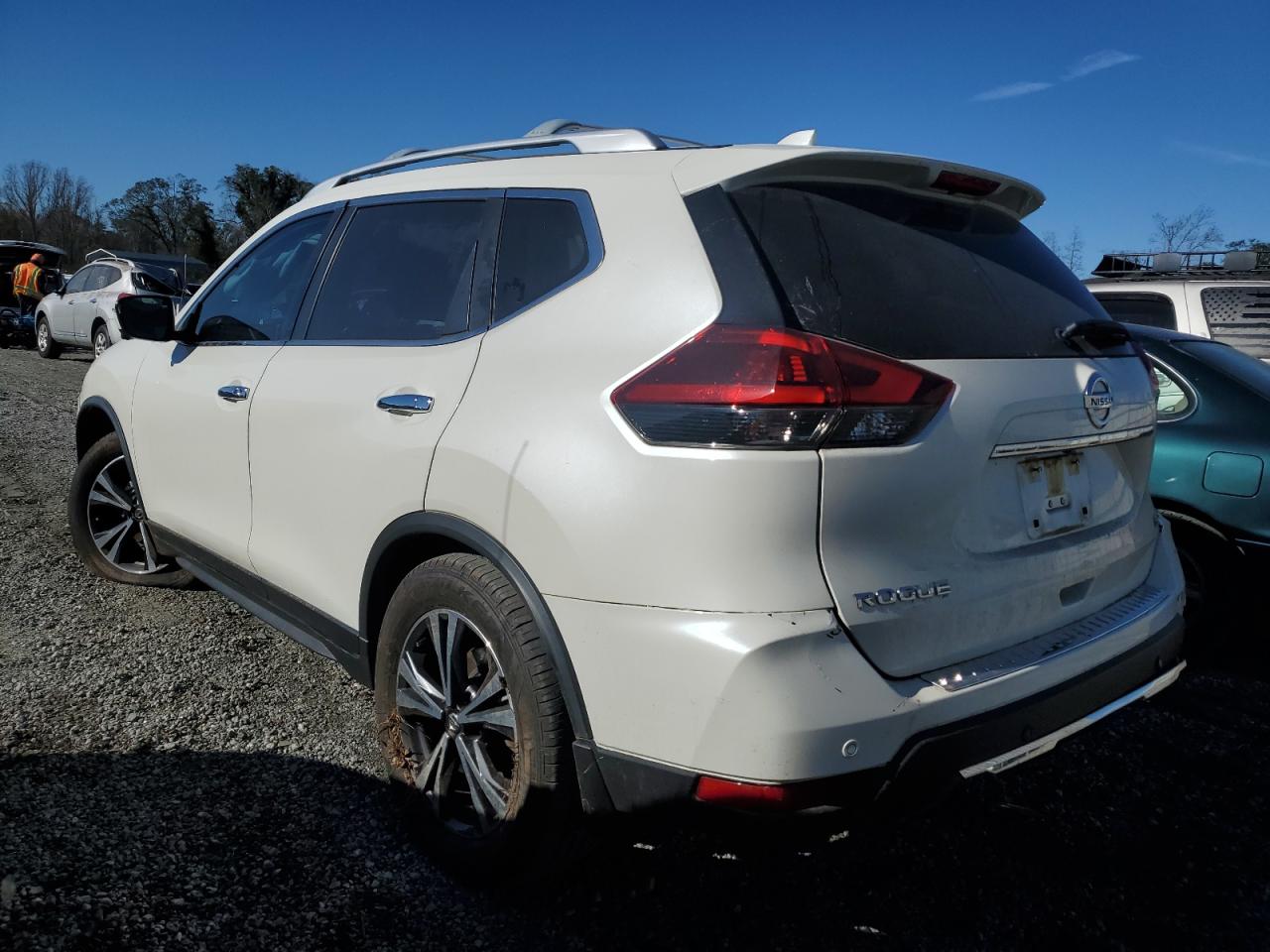 2019 Nissan Rogue VIN JN8AT2MT0KW503365 Copart auction photo, side / undercarriage damage thumbnail 2